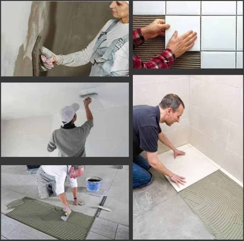 float plastering trowel usage